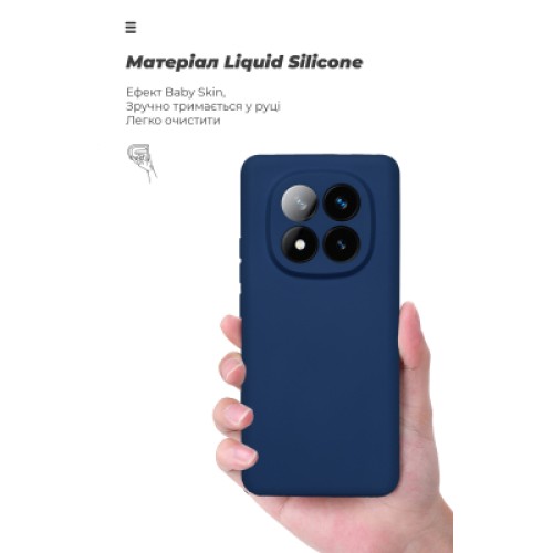 Чехол для мобильного телефона Armorstandart ICON Xiaomi Redmi Note 14 Pro+ 5G Camera cover Dark Blue (ARM79832)