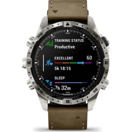 Смарт-часы Garmin MARQ Adventurer Gen 2, Damascus, GPS (010-03393-31)