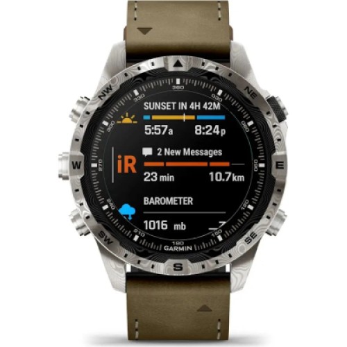 Смарт-часы Garmin MARQ Adventurer Gen 2, Damascus, GPS (010-03393-31)
