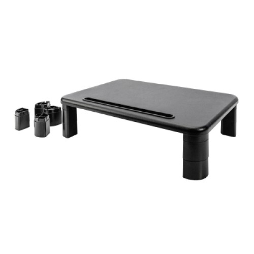 Подставка для монитора Digitus Ergonomic Monitor Riser, black (DA-90458)