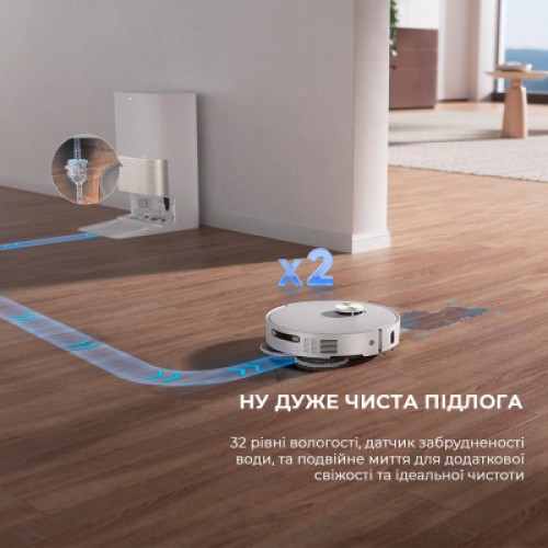 Пылесос Dreame Bot X40 Ultra White (RLX63CE-Wh)