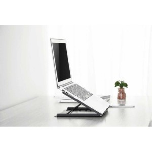 Подставка для ноутбука Digitus Mobile laptop stand, до 15", black (DA-90368)