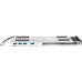 Подставка для ноутбука Digitus Variable Notebook Stand, до 17", USB-C Dock 5-Port (DA-90424)