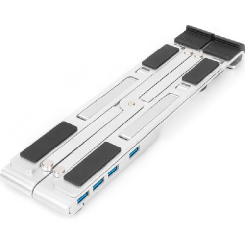 Подставка для ноутбука Digitus Variable Notebook Stand, до 17", USB-C Dock 5-Port (DA-90424)