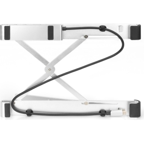 Подставка для ноутбука Digitus Variable Notebook Stand, до 17", USB-C Dock 5-Port (DA-90424)
