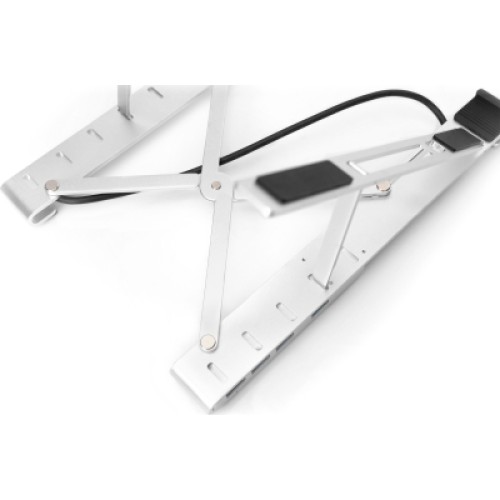 Подставка для ноутбука Digitus Variable Notebook Stand, до 17", USB-C Dock 5-Port (DA-90424)