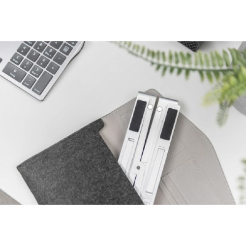 Подставка для ноутбука Digitus Variable Notebook Stand, до 17", USB-C Dock 5-Port (DA-90424)