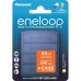 Аккумулятор Panasonic AA Eneloop 2000mAh NI-MH * 4 + Сase (BK-3MCDEC4CP)
