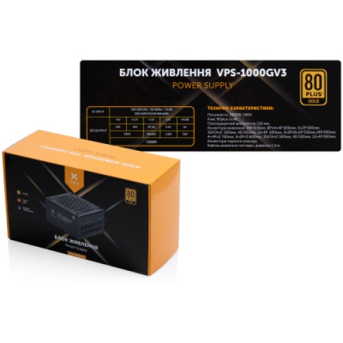 Блок питания Vinga 1000W (VPS-1000GV3)