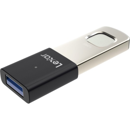 USB флеш накопитель Lexar 128GB JumpDrive Fingerprint F35 Pro USB 3.2 (LJDF35P128G-RNBNG)