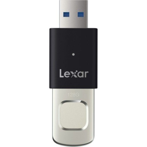 USB флеш накопитель Lexar 128GB JumpDrive Fingerprint F35 Pro USB 3.2 (LJDF35P128G-RNBNG)