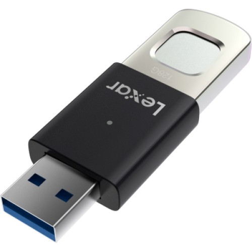 USB флеш накопитель Lexar 128GB JumpDrive Fingerprint F35 Pro USB 3.2 (LJDF35P128G-RNBNG)