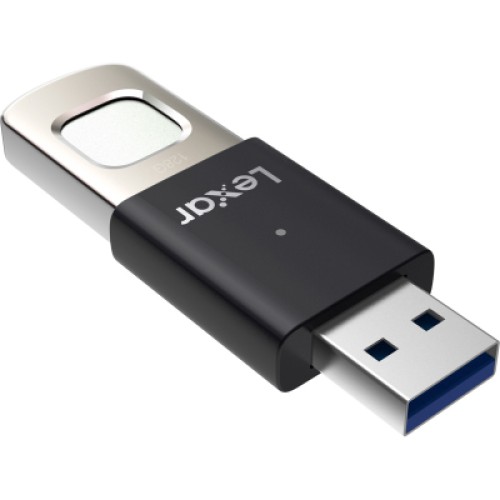 USB флеш накопитель Lexar 128GB JumpDrive Fingerprint F35 Pro USB 3.2 (LJDF35P128G-RNBNG)
