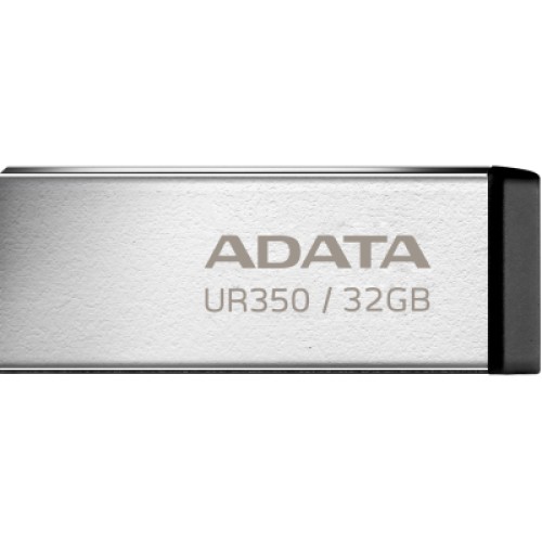 USB флеш накопитель ADATA 32GB UR350 Silver-Black USB 3.2 (UR350-32G-RSR/BK)