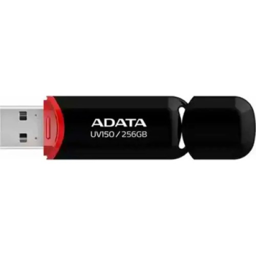 USB флеш накопитель ADATA 256GB UV150 Black USB 3.2 (AUV150-256G-RBK)