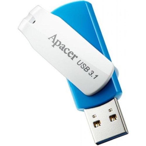 USB флеш накопитель Apacer 128GB AH357 Ocean Blue USB 3.2 (AP128GAH357U-1)