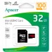 Карта памяти Apacer 32GB microSD class 10 UHS-I V10 A1 (AP32GMCSH10UB-R)
