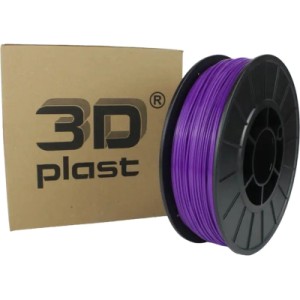 Пластик для 3D-принтера 3Dplast PLA 1.75мм, 0.85кг, transparently-purple (3DPLA17508CPR)