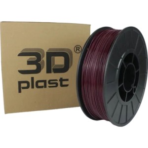 Пластик для 3D-принтера 3Dplast PLA 1.75мм, 3кг, burgundy (3DPLA1753BRD)