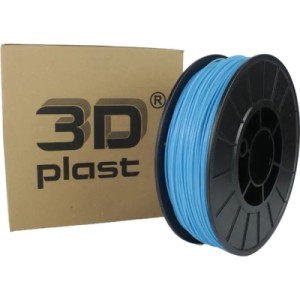 Пластик для 3D-принтера 3Dplast PETG 1.75мм, 3кг, blue light (3DPTG1753BLU)