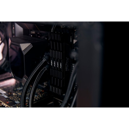 Модуль памяти для компьютера DDR4 16GB (2x8GB) 4800 MHz Renegade Black Kingston Fury (ex.HyperX) (KF448C19RB2K2/16)