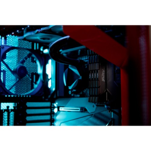 Модуль памяти для компьютера DDR4 16GB (2x8GB) 4800 MHz Renegade Black Kingston Fury (ex.HyperX) (KF448C19RB2K2/16)