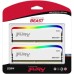 Модуль памяти для компьютера DDR4 16GB (2x8GB) 3600 MHz Beast White RGB SE Kingston Fury (ex.HyperX) (KF436C17BWAK2/16)