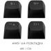 Клавиатура Dark Project ALU87 Midnight ABS RGB Mech G3MS Zircon Black (DPKB_MIDNIGHT_87_ANSI_UA)