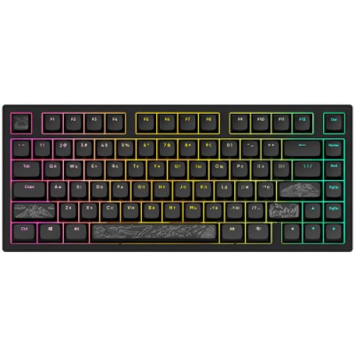 Клавиатура Dark Project ALU81 Terra Nostra PBT RGB Mech G3MS Moonstone Black (DPKB_NOSTRA_81_ANSI_BLACK_UA)
