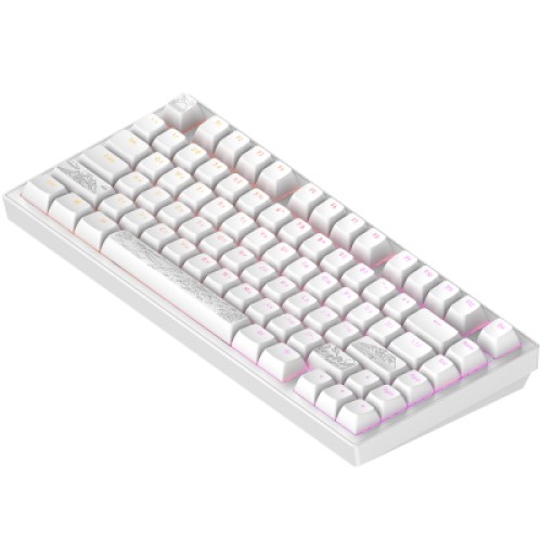 Клавиатура Dark Project ALU81 Terra Nostra PBT RGB Mech G3MS Moonstone White (DPKB_NOSTRA_81_ANSI_WHITE_UA)