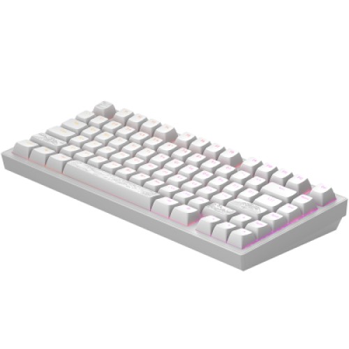 Клавиатура Dark Project ALU81 Terra Nostra PBT RGB Mech G3MS Moonstone White (DPKB_NOSTRA_81_ANSI_WHITE_UA)