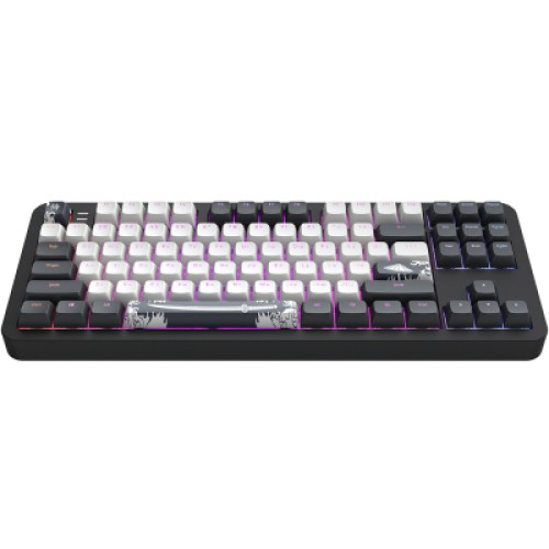 Клавиатура Dark Project ALU87 Bushido ABS RGB Mech G3MS Moonstone Black/White (DPKB_BUSHIDO_87_ANSI_UA)