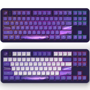 Клавиатура Dark Project ALU87 Celestial ABS RGB Mech G3MS Voidstone Violet (DPKB_CELESTIAL_87_ANSI_UA)