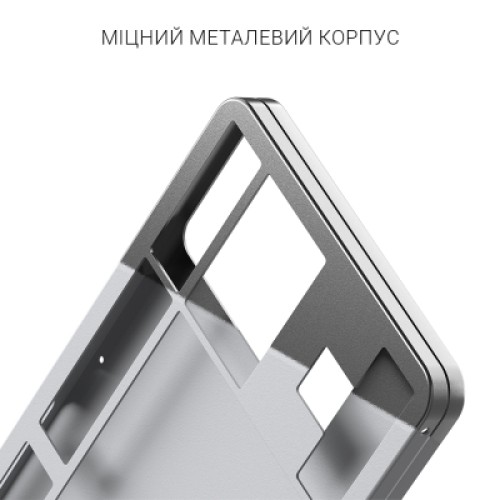 Клавиатура Dark Project ALU87 Daylight ABS RGB Mech G3MS Zircon White/Grey (DPKB_DAYLIGHT_87_ANSI_UA)