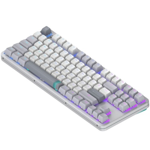 Клавиатура Dark Project ALU87 Daylight ABS RGB Mech G3MS Zircon White/Grey (DPKB_DAYLIGHT_87_ANSI_UA)
