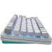 Клавиатура Dark Project ALU87 Daylight ABS RGB Mech G3MS Zircon White/Grey (DPKB_DAYLIGHT_87_ANSI_UA)