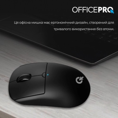 Мышка OfficePro M307B Silent Click Wireless/Bluetooth Black (M307B)