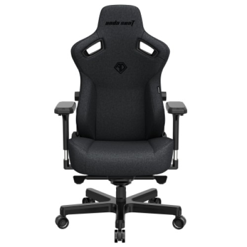 Кресло игровое Anda Seat Kaiser 3 Fabric Size L Dark Gray (AD12YDC-L-01-GB-CF)