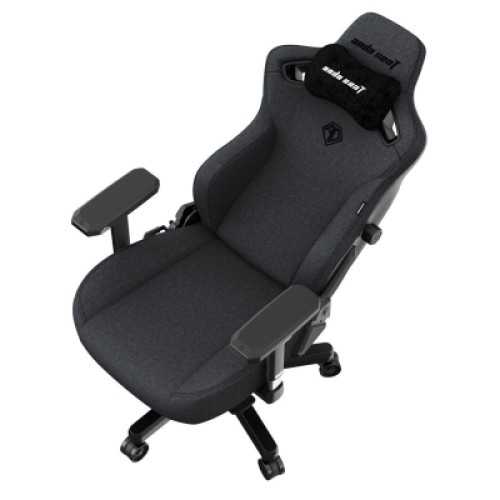 Кресло игровое Anda Seat Kaiser 3 Fabric Size L Dark Gray (AD12YDC-L-01-GB-CF)