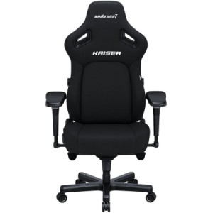 Кресло игровое Anda Seat Kaiser 4 Fabric Size L Black (AD12YDDC-L-20-B-CF)