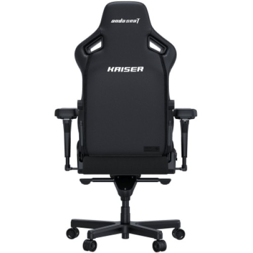 Кресло игровое Anda Seat Kaiser 4 Fabric Size L Black (AD12YDDC-L-20-B-CF)