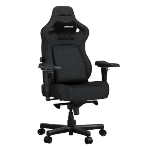 Кресло игровое Anda Seat Kaiser 4 Fabric Size XL Dark Grey (AD12YDDC-XLL-20-GB-CF)
