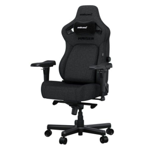 Кресло игровое Anda Seat Kaiser 4 Fabric Size XL Dark Grey (AD12YDDC-XLL-20-GB-CF)