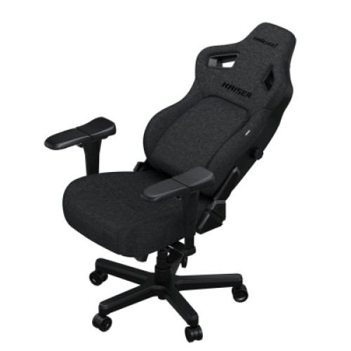 Кресло игровое Anda Seat Kaiser 4 Fabric Size XL Dark Grey (AD12YDDC-XLL-20-GB-CF)