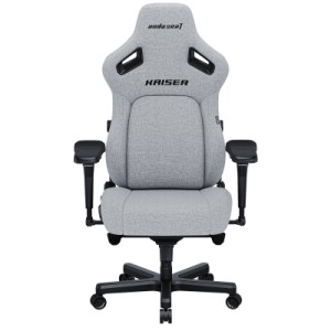 Кресло игровое Anda Seat Kaiser 4 Fabric Size L Grey (AD12YDDC-L-20-G-CF)