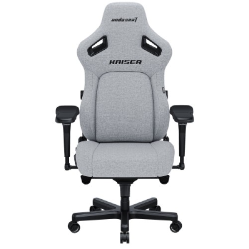 Кресло игровое Anda Seat Kaiser 4 Fabric Size L Grey (AD12YDDC-L-20-G-CF)