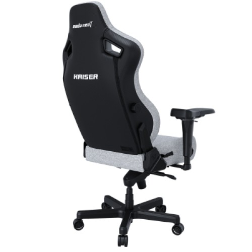 Кресло игровое Anda Seat Kaiser 4 Fabric Size L Grey (AD12YDDC-L-20-G-CF)