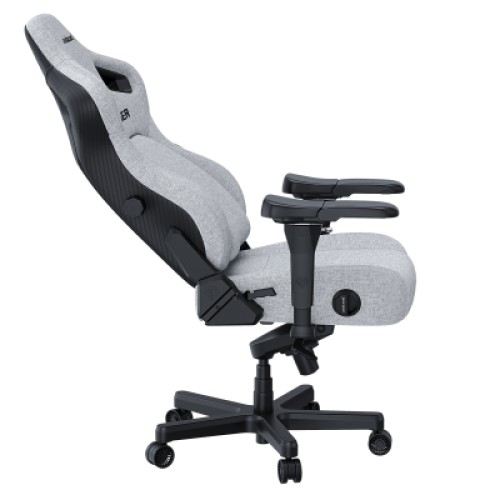 Кресло игровое Anda Seat Kaiser 4 Fabric Size L Grey (AD12YDDC-L-20-G-CF)