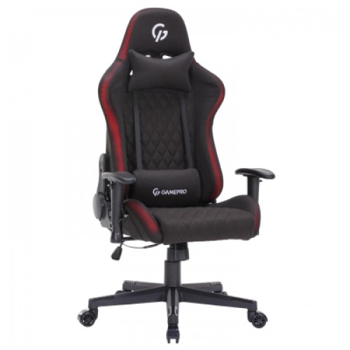 Кресло игровое GamePro GC700FB Fabric Size L RGB Black (GC700FB RGB)