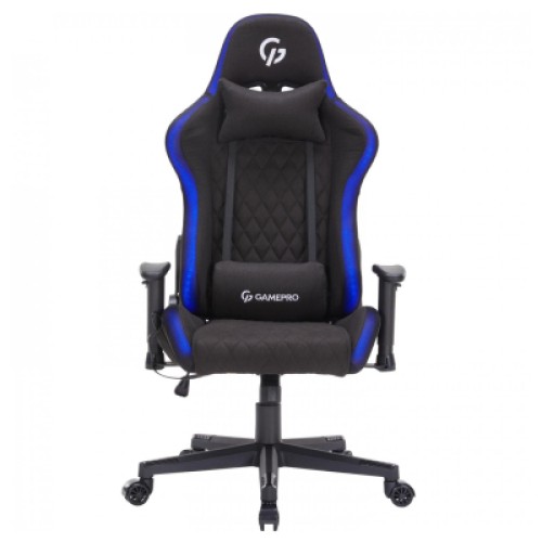 Кресло игровое GamePro GC700FB Fabric Size L RGB Black (GC700FB RGB)